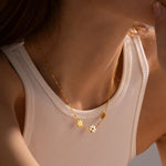 Collier TROIS PETITES MARGUERITES
