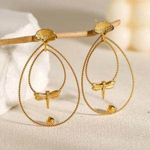 Boucles d’oreilles LIBELLULA - boucles d’oreilles - La boutique by c.