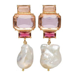 Boucles d’oreilles OH MY GOOD - rose - boucles d’oreilles - La boutique by c.