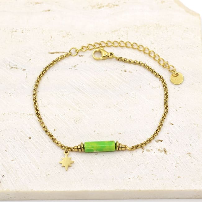 Bracelet LOLITA - vert clair - bracelets - La boutique by c.