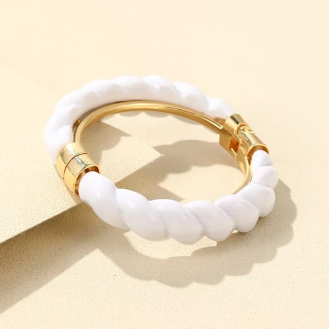 Bracelet MADEMOISELLE LILI - blanc - bracelets - La boutique by c.