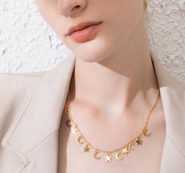 Collier STAR & MOON