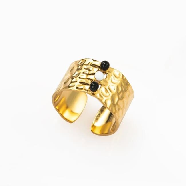 Bague PARADISE de la COLLECTION SHERAZADE - noir - bagues - La boutique by c.