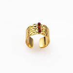 Bague PARADISE de la COLLECTION SHERAZADE - rouge - bagues - La boutique by c.