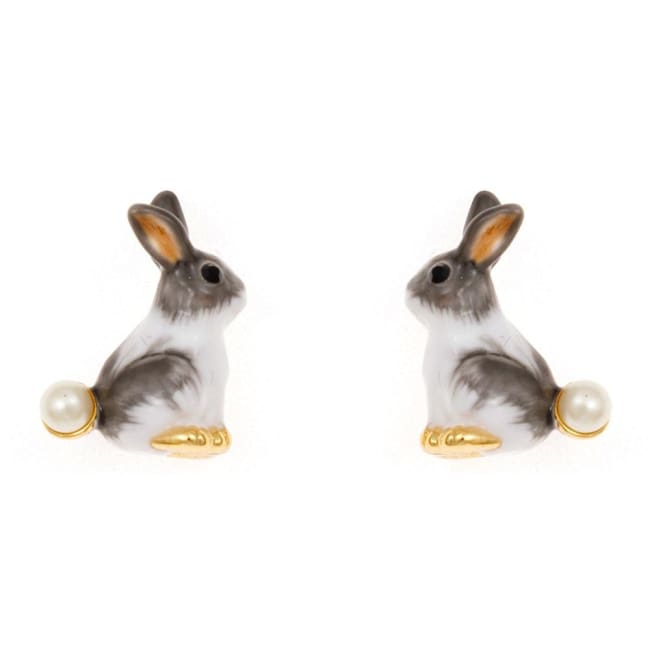 Boucles d’oreilles LAPIN de la COLLECTION AMOURETTE - boucles d’oreilles - La boutique by c.