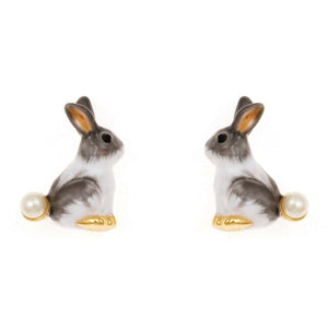Boucles d’oreilles LAPIN de la COLLECTION AMOURETTE - boucles d’oreilles - La boutique by c.