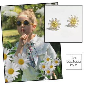 Boucles d’oreilles MARGUERITE - boucles d’oreilles - La boutique by c.
