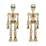 Boucles d’oreilles SQUELETTE de la COLLECTION HAPPY HALLOWEEN - boucles d’oreilles - La boutique by c.