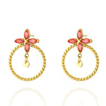 Boucles d’oreilles TOMORROW - Rouge - boucles d’oreilles - La boutique by c.