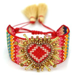 Bracelet AMOUR de la COLLECTION CAPRICE - le hippie chic - bracelets - La boutique by c.