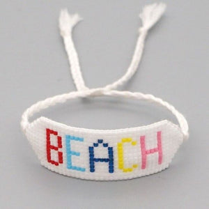 Bracelet BEACH de la COLLECTION SOLEDAD - blanc - bracelets - La boutique by c.