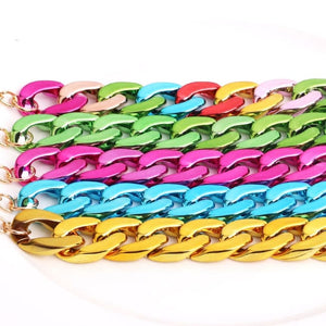 Bracelet chaîne EFFET METAL BY NELLY B. - bracelets - La boutique by c.