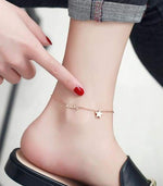 Bracelet de cheville LUCKY STAR - bracelets - La boutique by c.