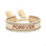 Bracelet FOREVER / LOVE DE LA COLLECTION FOR WOMAN - BRUN - FOREVER - bracelets - La boutique by c.