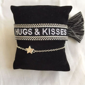 Bracelet HUGS & KISSES de la COLLECTION ANOTHER DAY - bracelets - La boutique by c.