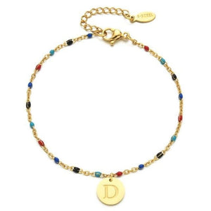 Bracelet INITIALE de la COLLECTION EVER - D - bracelets - La boutique by c.