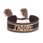 Bracelet J’ADORE de la COLLECTION ANOTHER DAY - J - bracelets - La boutique by c.