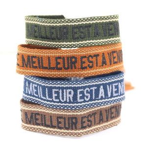 Bracelet LE MEILLEUR EST A VENIR de la COLLECTION ANOTHER STORY - bracelets - La boutique by c.