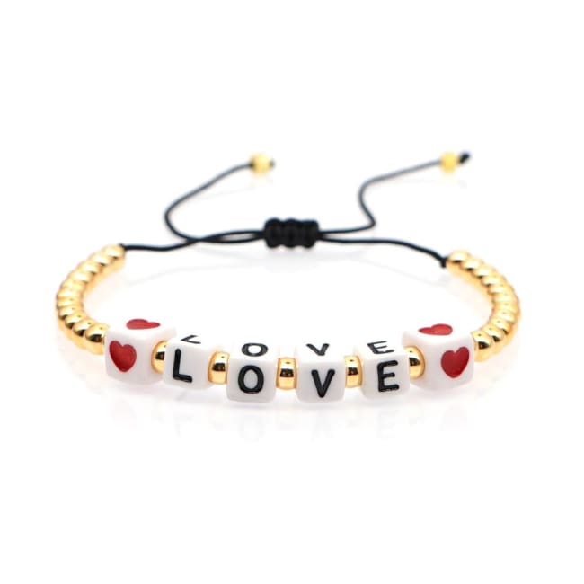 Bracelet LOVE de la COLLECTION SOLEDAD - bracelets - La boutique by c.