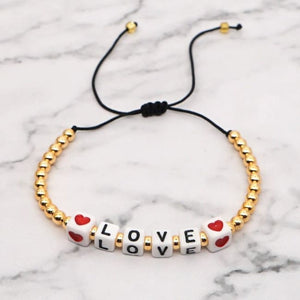 Bracelet LOVE de la COLLECTION SOLEDAD - bracelets - La boutique by c.
