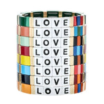 Bracelet LOVE de la COLLECTION ZIGZAG - bracelets - La boutique by c.