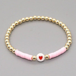 Bracelet PETIT COEUR de la COLLECTION ZIGZAG - 12 - bracelets - La boutique by c.