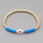 Bracelet PETIT COEUR de la COLLECTION ZIGZAG - 17 - bracelets - La boutique by c.