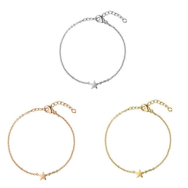 Bracelet STAR de la COLLECTION EVER - trio - bracelets - La boutique by c.