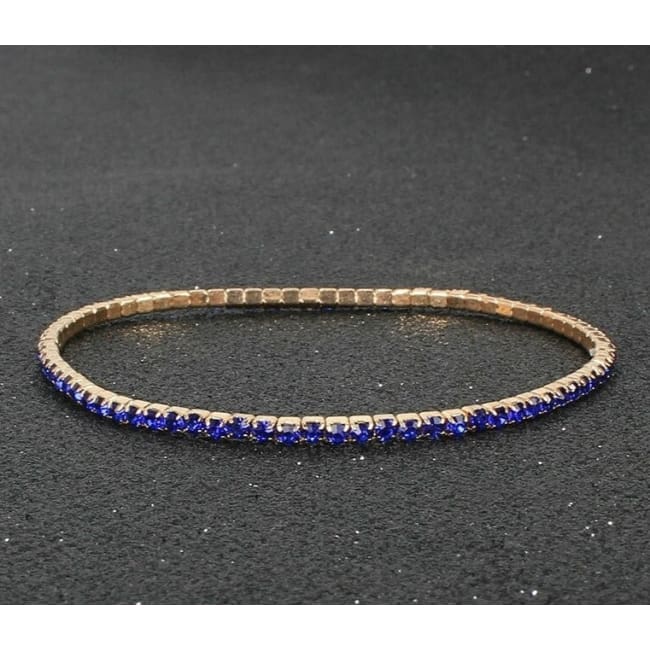Bracelets ICÔNE 73 - bleu (5 pièces) - bracelets - La boutique by c.