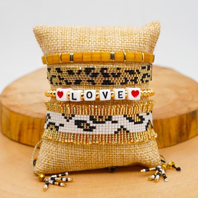 Bracelets NAOUSSA de la COLLECTION SOLEDAD - bracelets - La boutique by c.