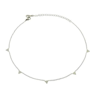 Collier Chamade - Argenté / Triangle - Bijoux - La Boutique By C.