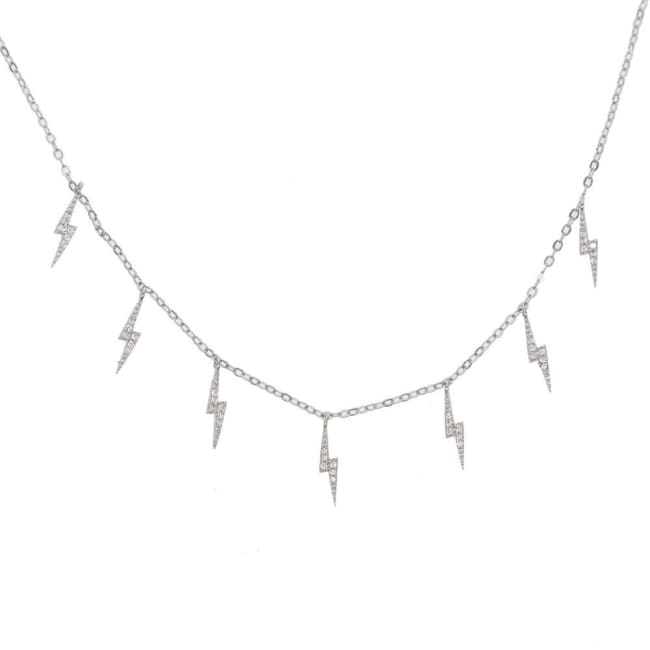 Collier COUP DE FOUDRE de la COLLECTION RENDEZ-VOUS - argenté - colliers - La boutique by c.