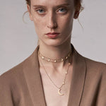 Collier double rang RUE DES ÉTOILES de la COLLECTION MILA & CIE - colliers - La boutique by c.