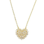 Collier LOVE HEART de la COLLECTION MADAME GIRLY - doré - colliers - La boutique by c.