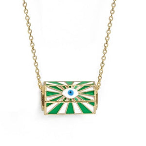 Collier LUCKY EYE de la COLLECTION AROUND THE WORLD - C - colliers - La boutique by c.