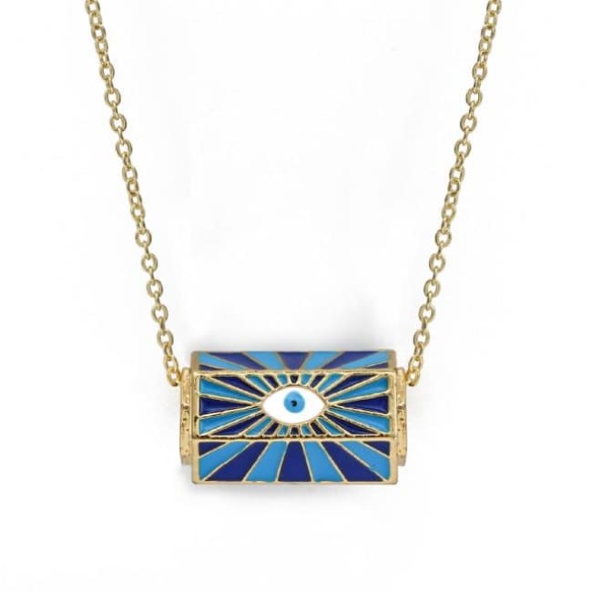 Collier LUCKY EYE de la COLLECTION AROUND THE WORLD - D - colliers - La boutique by c.