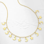 Collier STAR & MOON - colliers - La boutique by c.