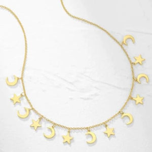 Collier STAR & MOON - colliers - La boutique by c.