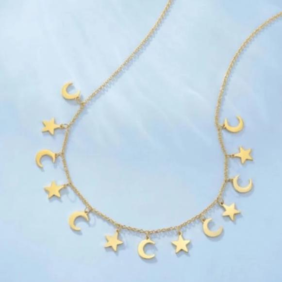 Collier STAR & MOON - colliers - La boutique by c.