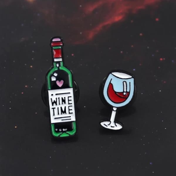 Duo De Pins Wine Time - Bijoux - La Boutique By C.
