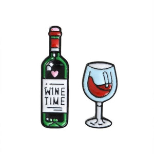 Duo De Pins Wine Time - Bijoux - La Boutique By C.
