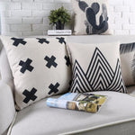 Housses de coussin COLLECTION BLACK AND WHITE - coussins - La boutique by c.