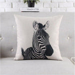 Housses de coussin COLLECTION BLACK AND WHITE - zebre - coussins - La boutique by c.