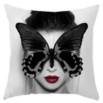 Housses de coussin COLLECTION BUTTERFLY - HELENA - coussins - La boutique by c.