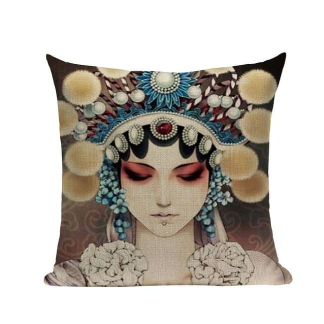 Housses de coussin COLLECTION CHINA GIRL - LING - coussins - La boutique by c.