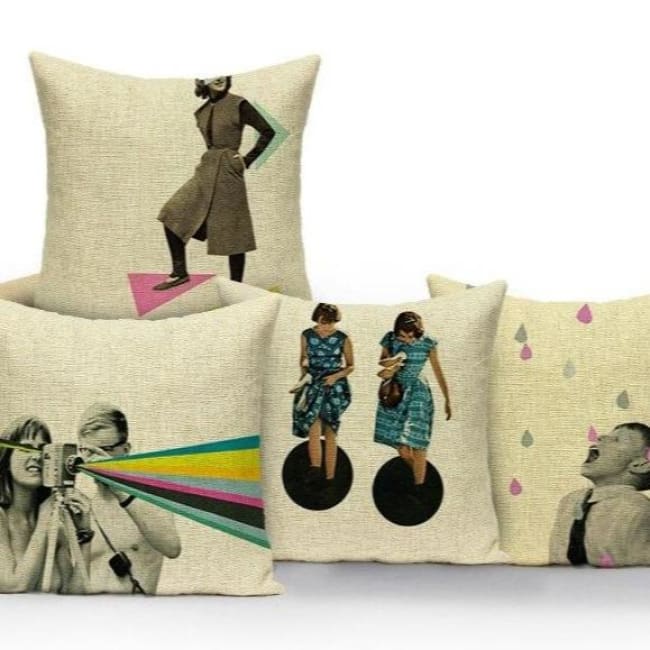 Housses de coussin COLLECTION INSOLENCE N°2 - coussins - La boutique by c.
