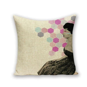 Housses de coussin COLLECTION INSOLENCE N°2 - K - coussins - La boutique by c.