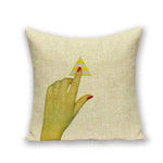 Housses de coussin COLLECTION INSOLENCE N°3 - P - coussins - La boutique by c.