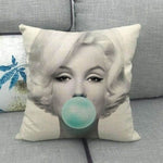Housses de coussin de la COLLECTION BUBBLE STAR - Marilyn Monroe 1 - coussins - La boutique by c.