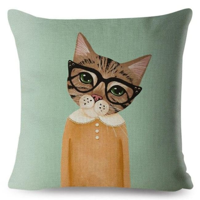 Housses de coussin de la COLLECTION MY CAT - Gisèle - coussins - La boutique by c.
